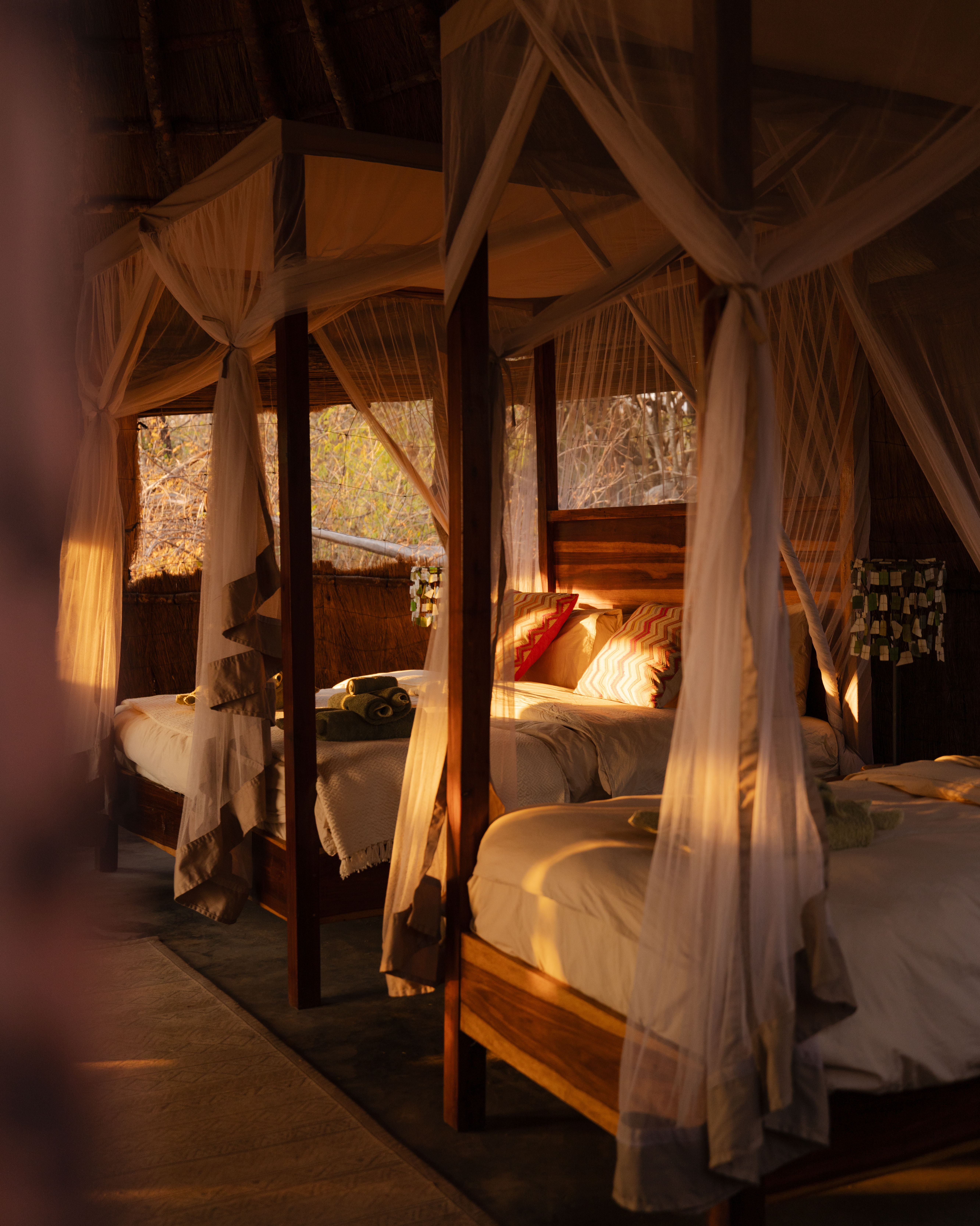 Luxury safari lodge in Kafue National Park at McBrides Camp