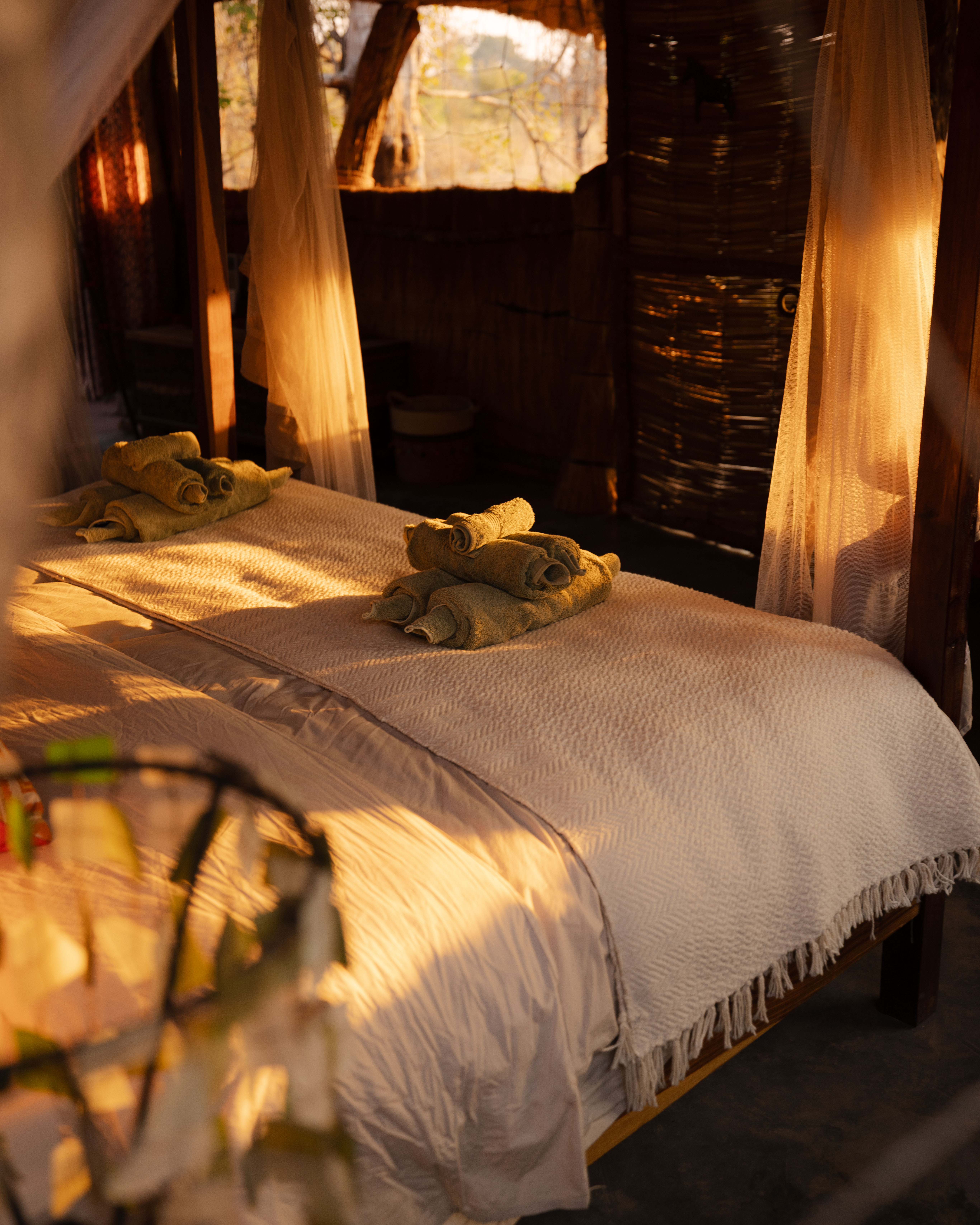 Remote riverside safari lodge in Kafue National Park Zambia