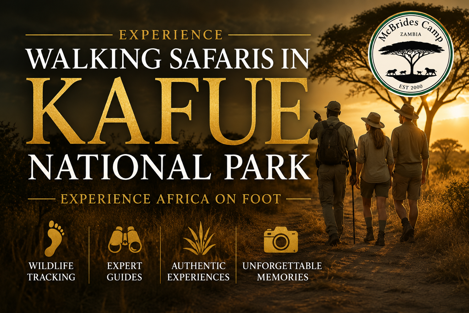 Walking Safaris in the Kafue National Park